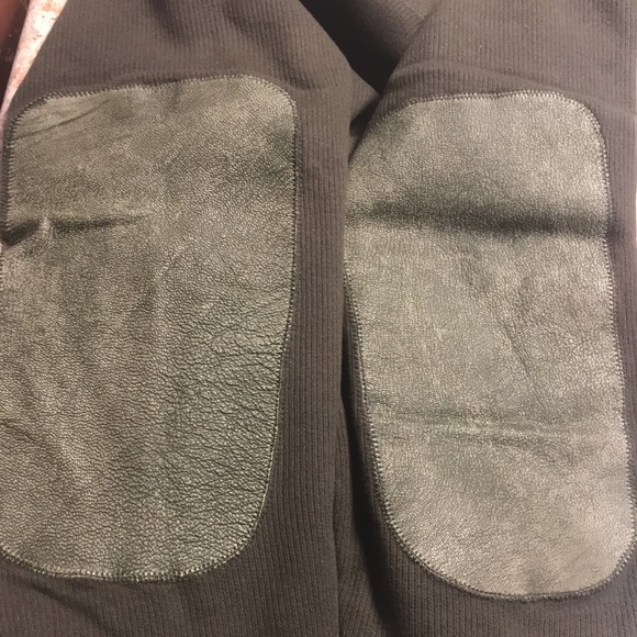 NWOT cotton and leather jersey L - Picture 6 of 6